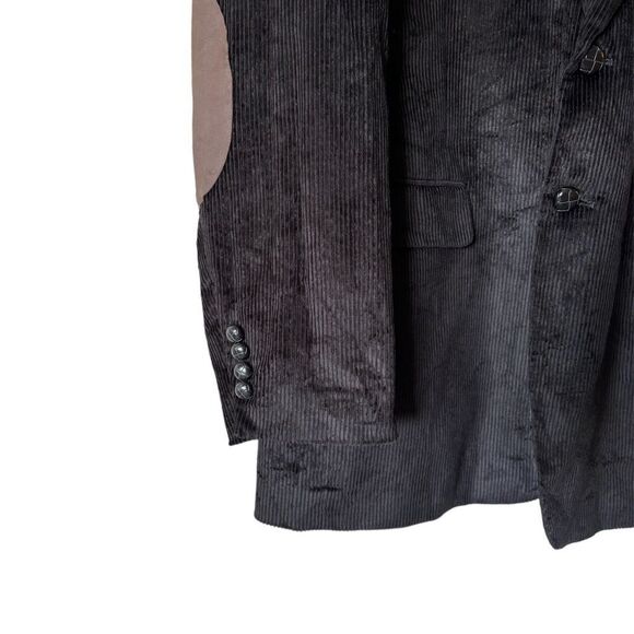 Ralph Lauren Corduroy Velvet Brown Jacket Size 44L - Picture 5 of 9